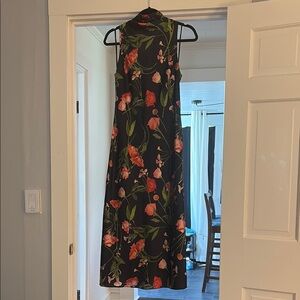 Floral Sleeveless Maxi Dress